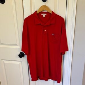 Peter Millar Vibrant Red Polo Shirt Ole Miss XXL University of Mississippi
